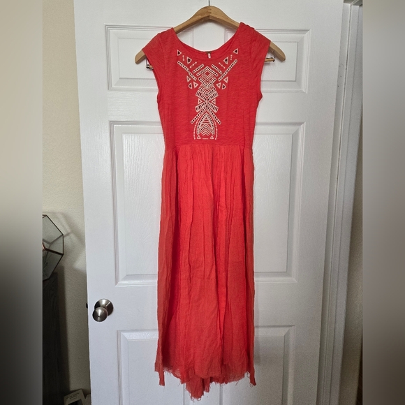Free People Dresses & Skirts - Free People "Meadows" Embroidered Dress, S